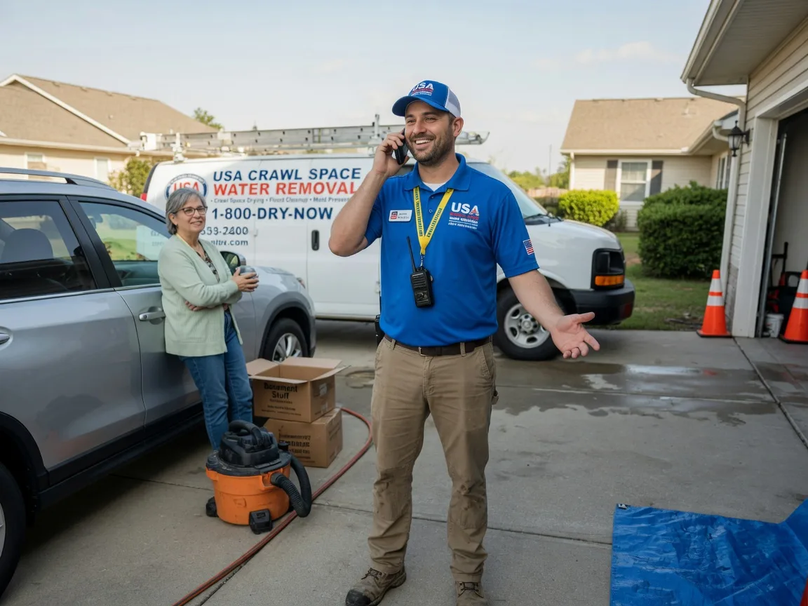 Crawl Space Water Removal Charlotte Court House, VA FAQs